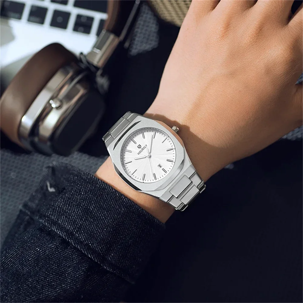 

Top Brand Luxury High Quality Stainless Steel Band Men Wrist Watches For Male Clock Gold Men's Quartz Wristwatches Dropshipping