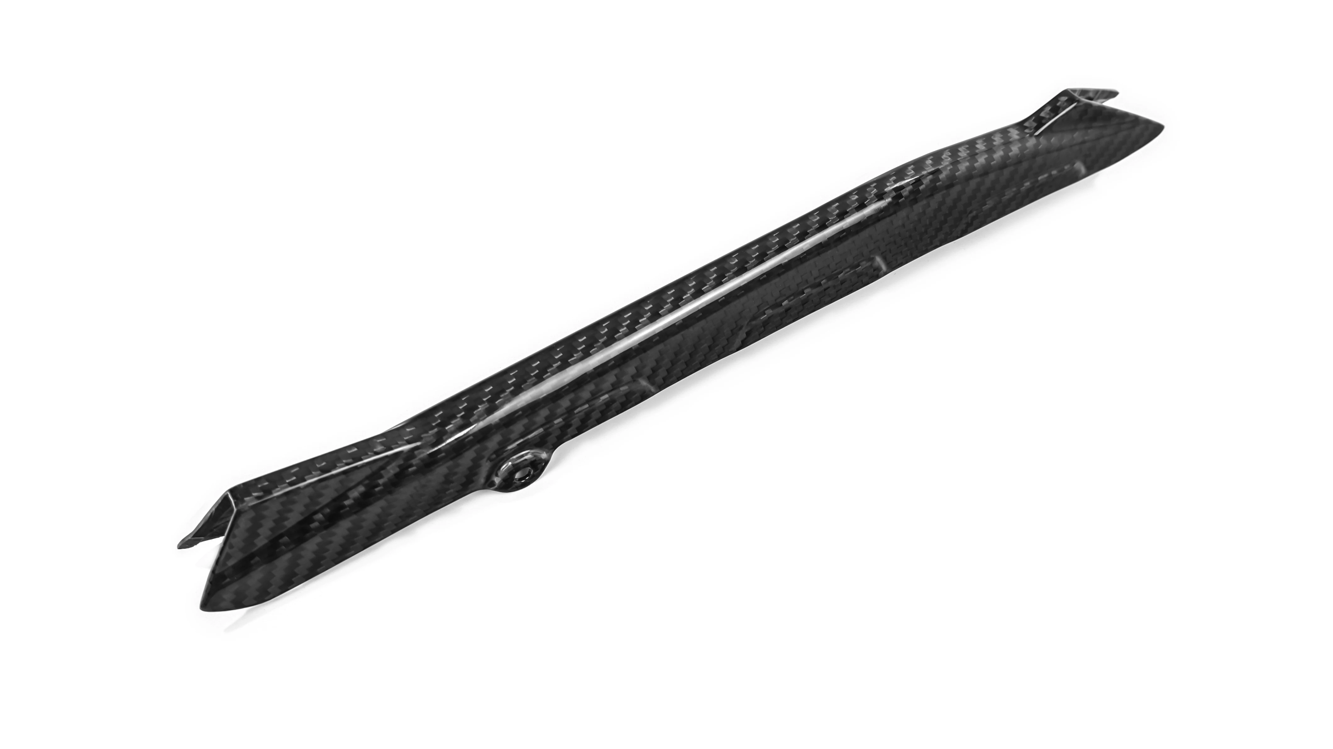 Motorcycles 3K Twill Glossy Carbon Fiber Rocker Arm Rear Suspension Arm Wiring Harness Cover Black Fit for 1250 ADV