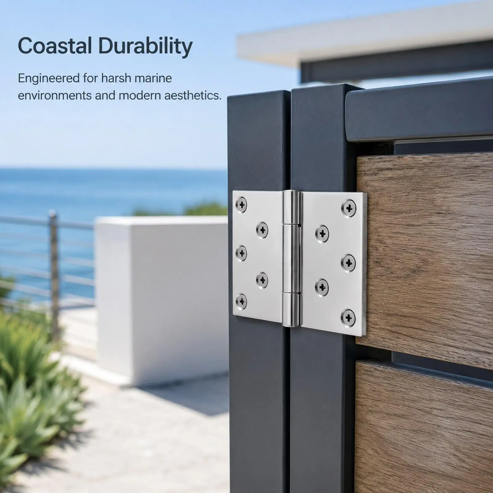 Thickened Marine Grade Boat Hatch Hinge Durable Cabinet Deck Door Fittings Hardware for Storage Locker