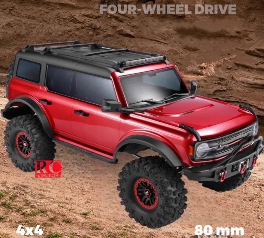 

Weili масштаб 1/10, электрический четырехколесный альпинистский автомобиль с дистанционным управлением, внедорожный радиоуправляемый автомобиль с дифференциальным замком - мужской подарок