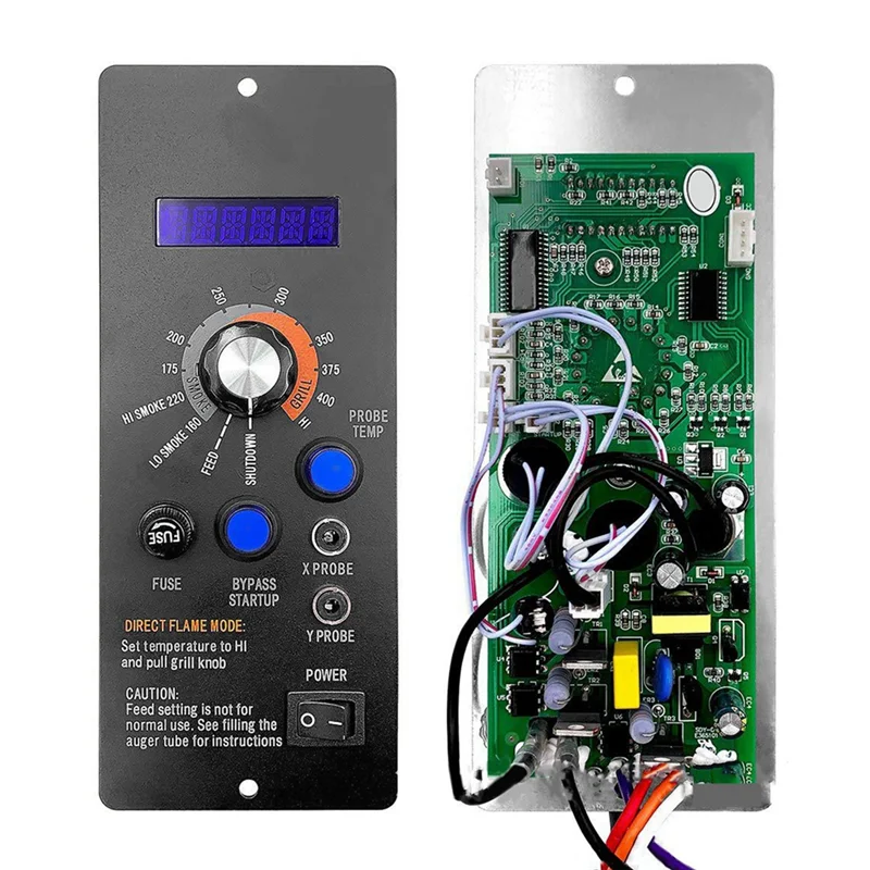 BAAU Digitaler Thermostat-Controller-Kit für Campchef Holzpelletgrills mit RTD-Temperatursonde, Sensor und Zündgerät