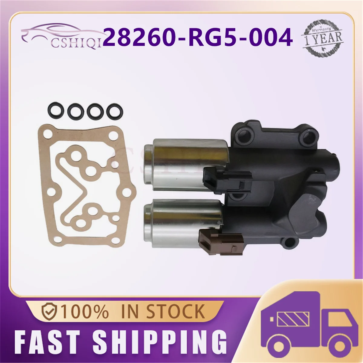 28260-RG5-004 Transmission solenoid valve 28260RG5004 28260 RG5 004 For Honda Civic 1.8L 2012-2013 2008-2013 1.5L