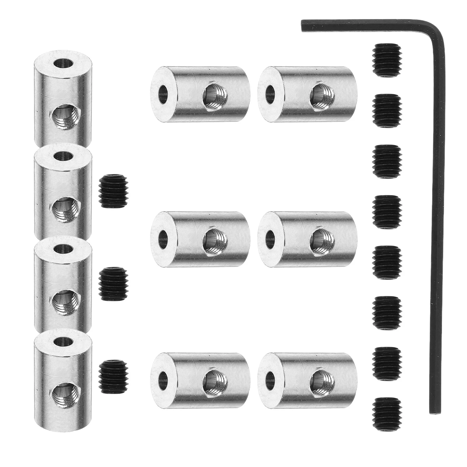 

10Pcs Metal Locking Pin Backs for Crafts Jewelry Making Pin Keepers Clasp Badge Backs with Wrench Easy Installation