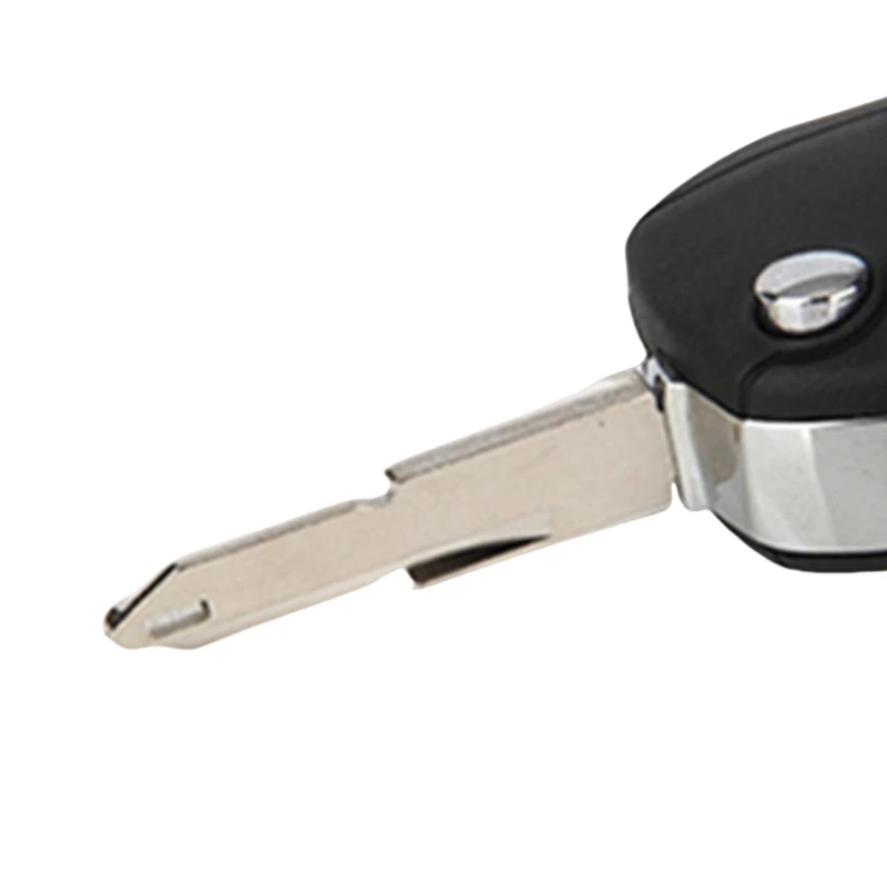 FLYBETTTER OEM 2ボタン交換用キーケース改造フリップ折りたたみリモートキーシェル プジョー206 207 シトロエンC2用