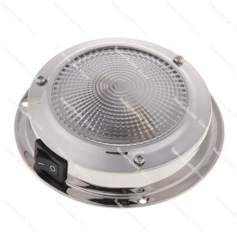 Suitable for 12v stainless steel walkway lights, gallery lights, dome lights, circular, tungsten wire/LED marine yachts