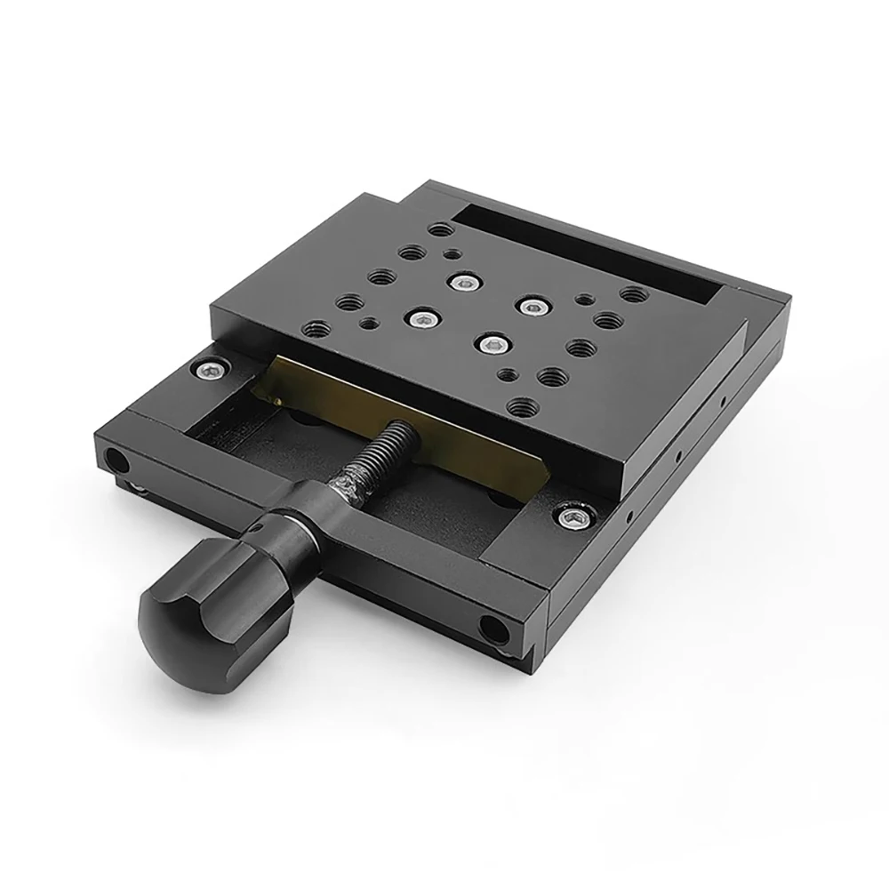100MM High Precision Dovetail Sliding Stage – X-Axis Manual Translation Worktable