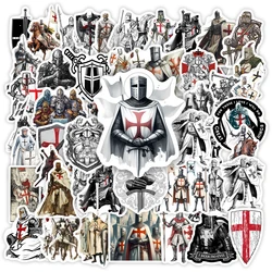 Crusader Templar Knight Stickers Art DIY Gift Kids Toy Decal for Laptop Phone Scrapbook Luggage Bottles Graffiti Waterproof