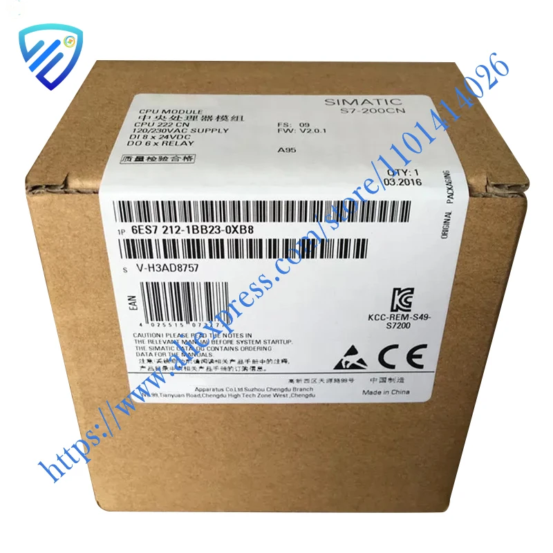 

100% New Original 6ES7212-1BB23-0XB8 6ES7 212-1BB23-0XB8 Module Fast Delivery comes with a one-year warranty for ET 200SP