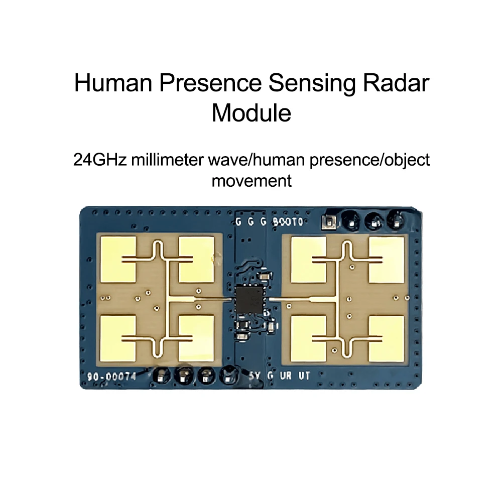 HLK-LD1125H DC3.3-5V 24G Millimetre Wave Radar Sensor Module Human Presence Radar Sensor Motion Detection Module Module Switches