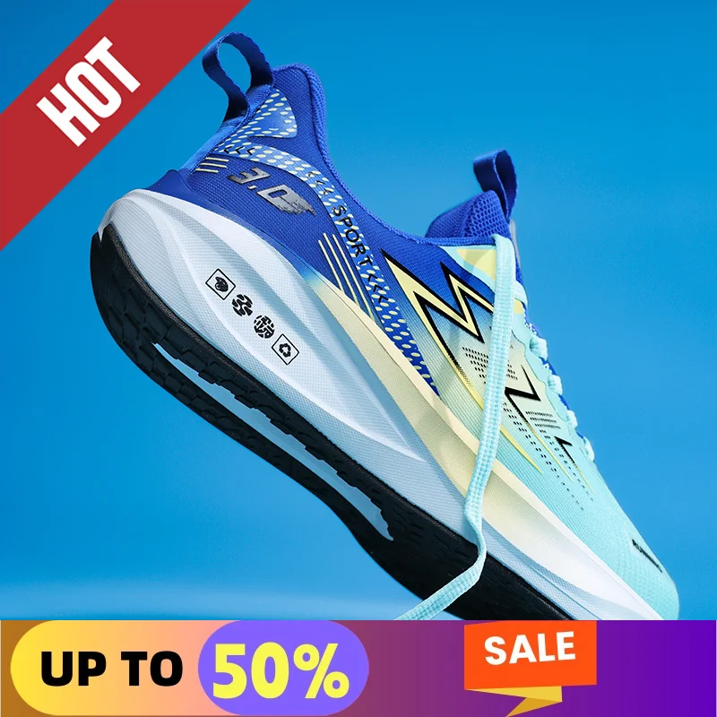 

Мужские спортивные кроссовки AIR, повседневные марафонские кроссовки, дышащие карбоновые удобные брендовые мужские спортивные кроссовки, износостойкие