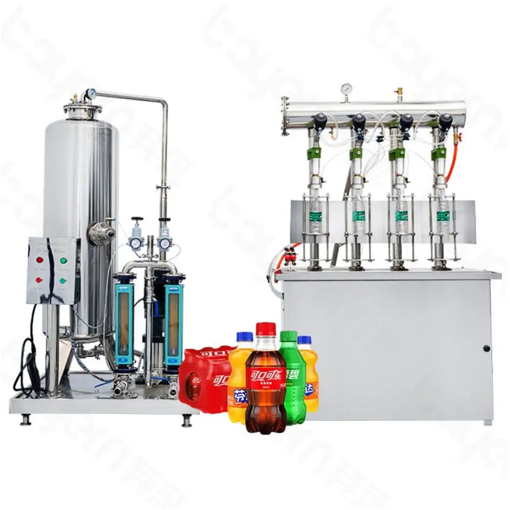 

High Productivity Energy-Efficient Soft Drink Filling Machine Carbonated Beverage Bottle Production Line CO2 Filling