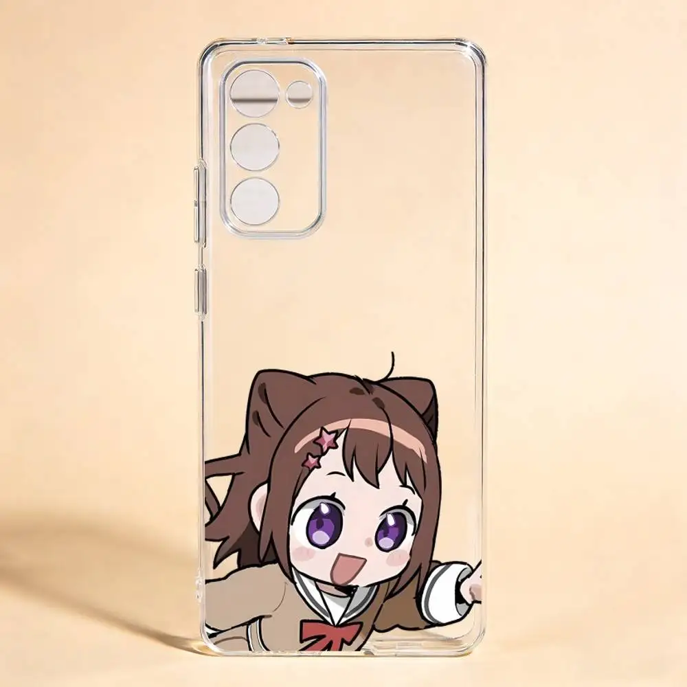 Funda de teléfono GANSO BanG Dream Chan Kasumi Toyama para Samsung Galaxy S24 S25 S23 S22 S21, funda transparente