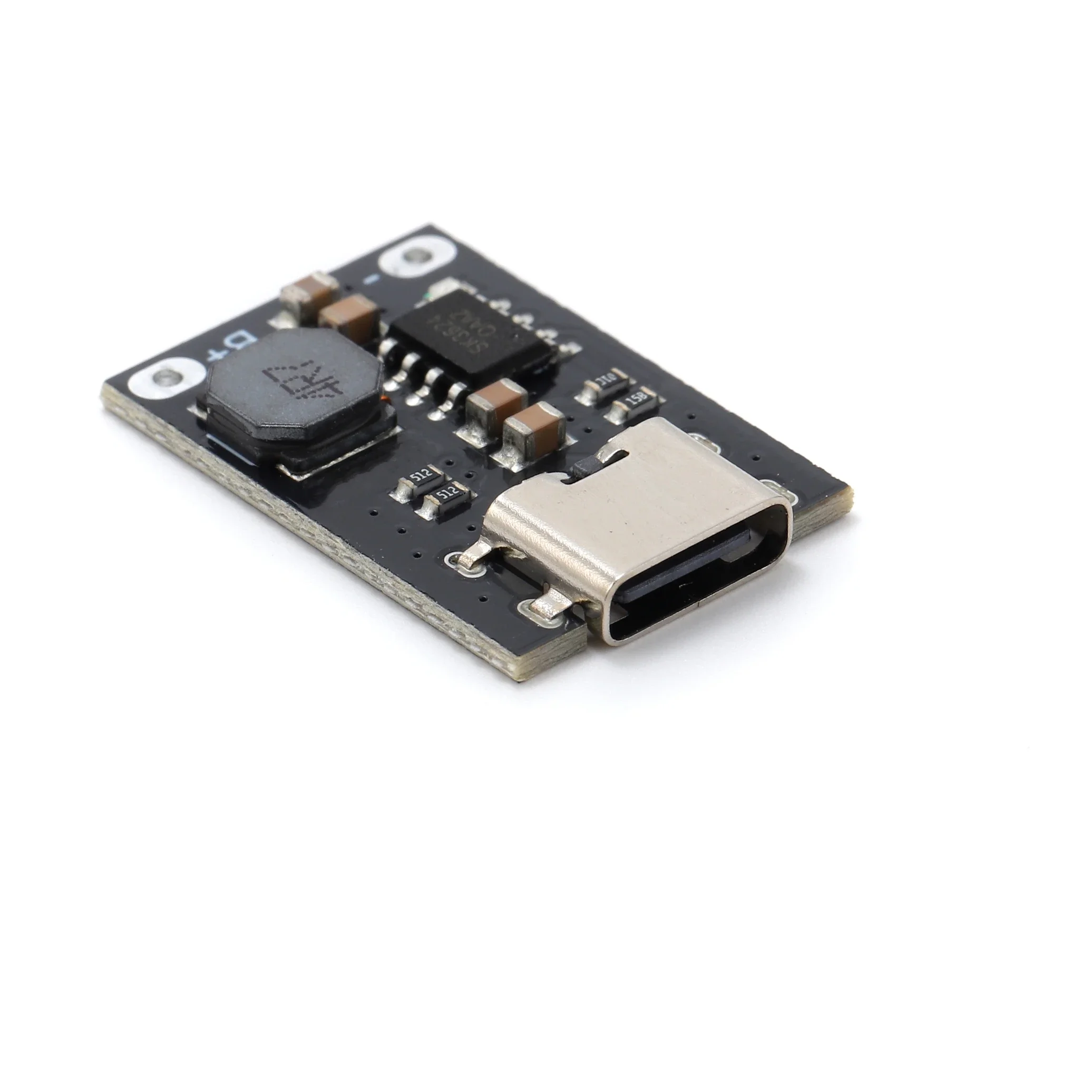 Single string 3.6V3.2V lithium iron phosphate battery charging module 2.4A high current charging board Type-C port