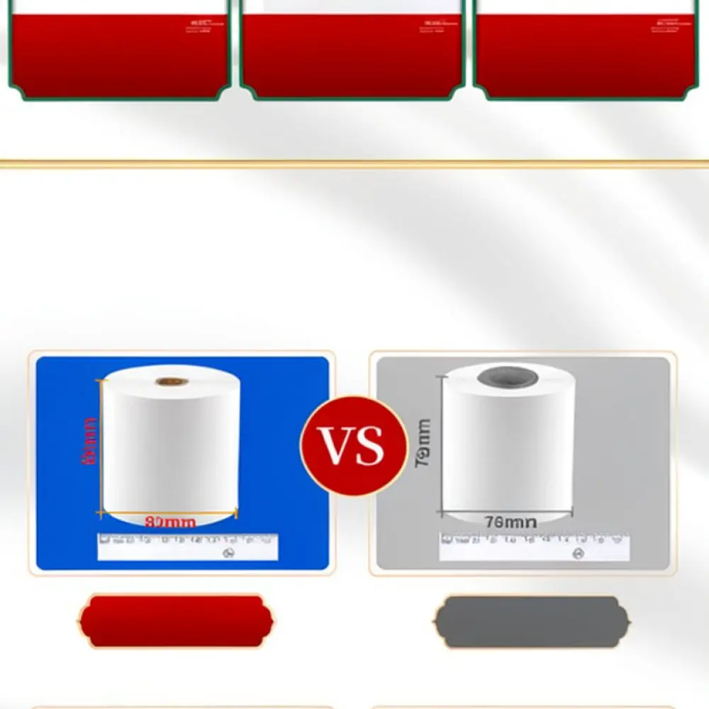 Standard Thermal Receipt Paper For Kechang Pos Printer Printing Supplies Supermarket Bill Paper Inkless Printing Surface
