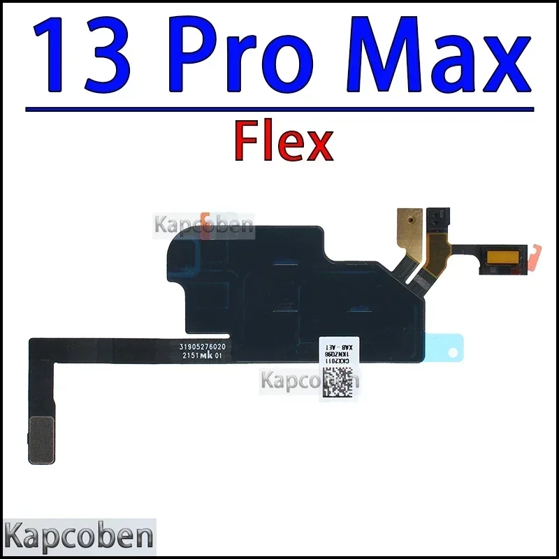 Front Proximity Light Sensor Flex Cable of Top Sound Ear Earpiece Speaker for IPhone 13 14 15 Mini Pro Max Plus + (Only Flex)