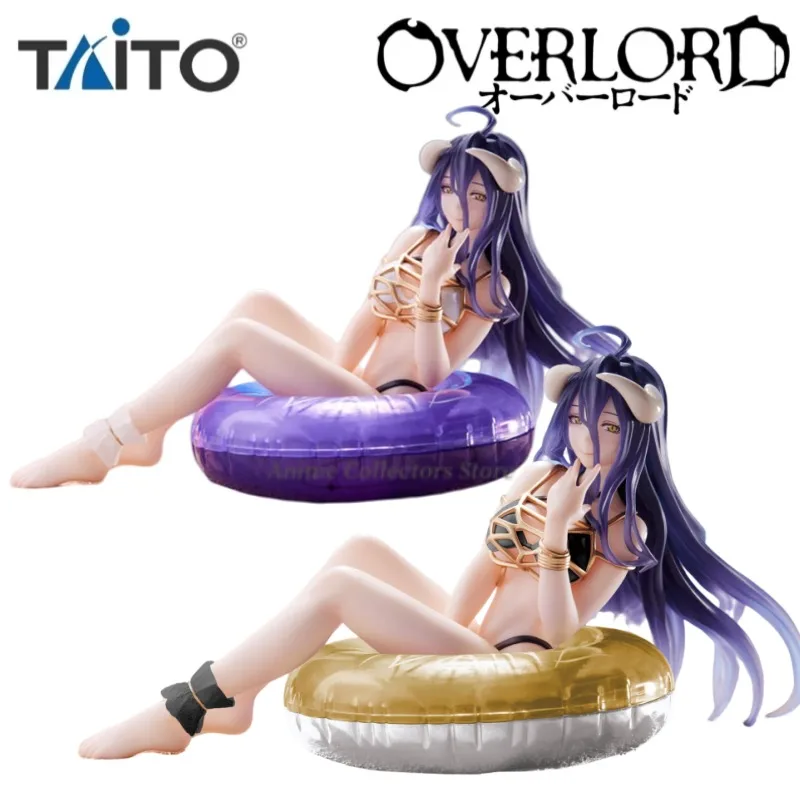 

In Stock Original SEGA Genuine Aqua Float Girls AFG OVERLORD Albedo Anime Figures Toys for Kids Collectible Model Ornaments