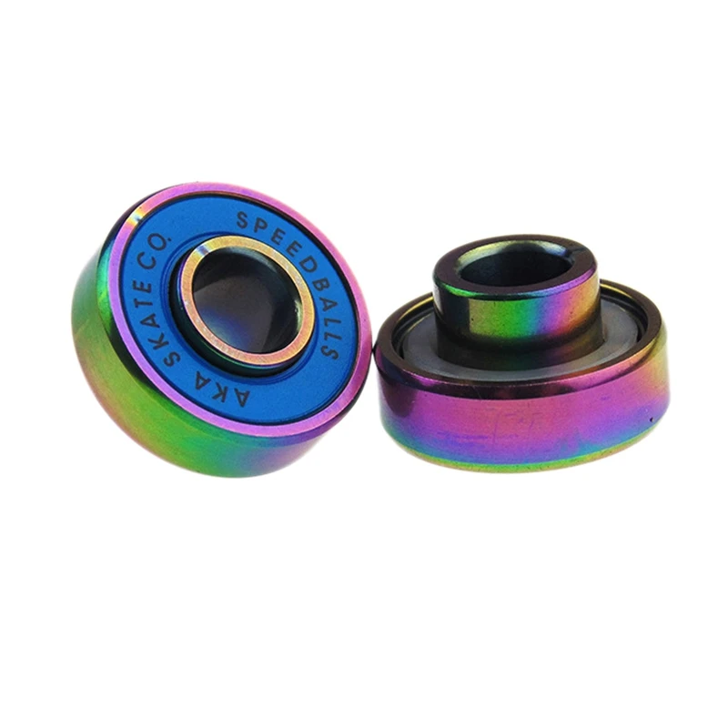 8 peças rolamento de roda de skate anti-ferrugem rolamento de roda de skate 22x13x8mm rolamento de skate