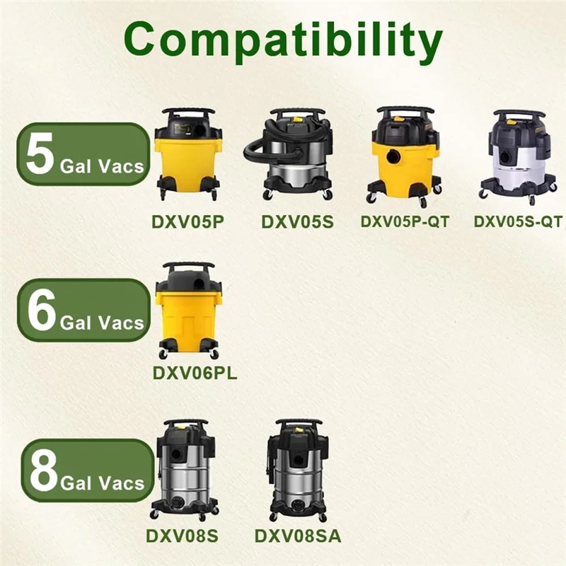 

A39T-15PCS Вакуумный бумажный мешок для пыли, комплект для DXVA19-4104, запасные части для пылесоса, мешок для пыли