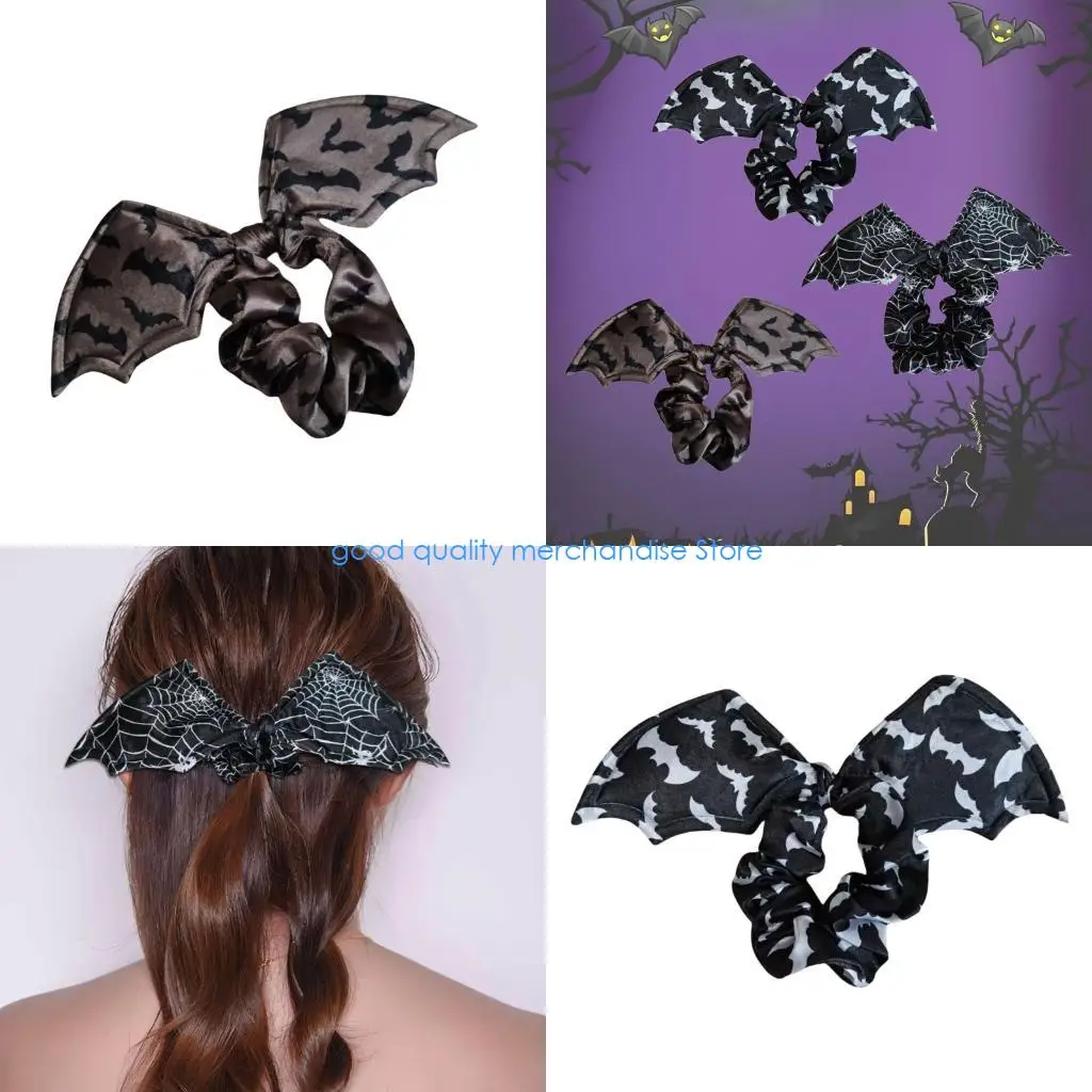 

Y5JD хлопковая резинка для волос, головной убор с крыльями летучей мыши, стильный головной убор, резинки для волос для подарок