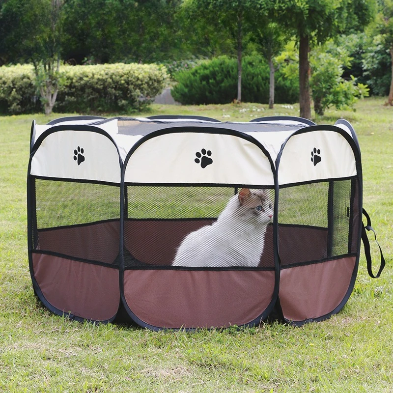 

Pet Tent Fence Pet Supplies Cat Pets Nest Breathable Large Cat Cage Pet Delivery Room 대형 고양이 화장실 barrière chat extérieur
