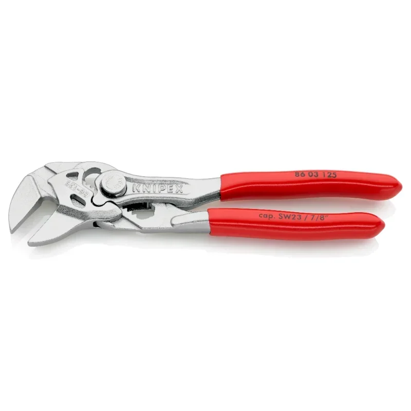 KNIPEX Inch Mini Pliers Wrench Grip Crimp Bend Application High Hardness Plumbing Pliers NO.86 03 125 5