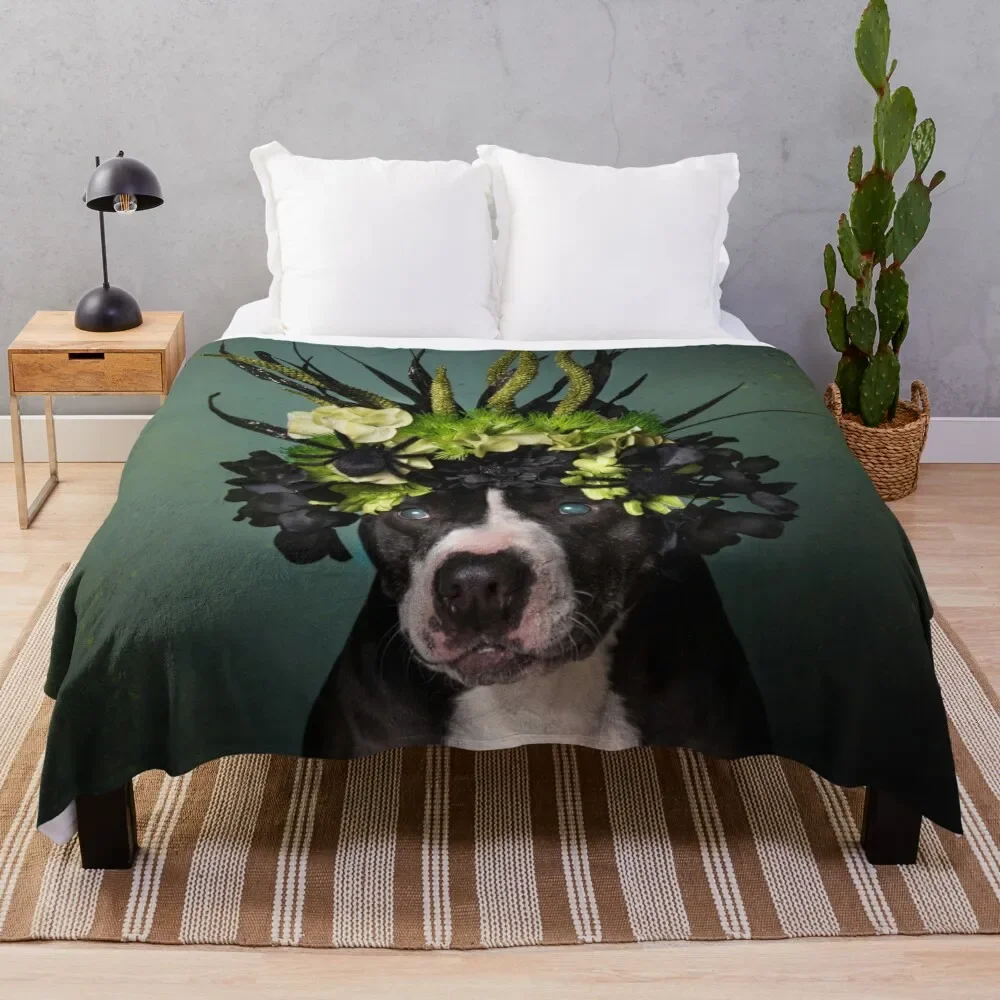 

Flower Power, Darla Throw Blanket Tourist For Sofa Thin Furry Blankets