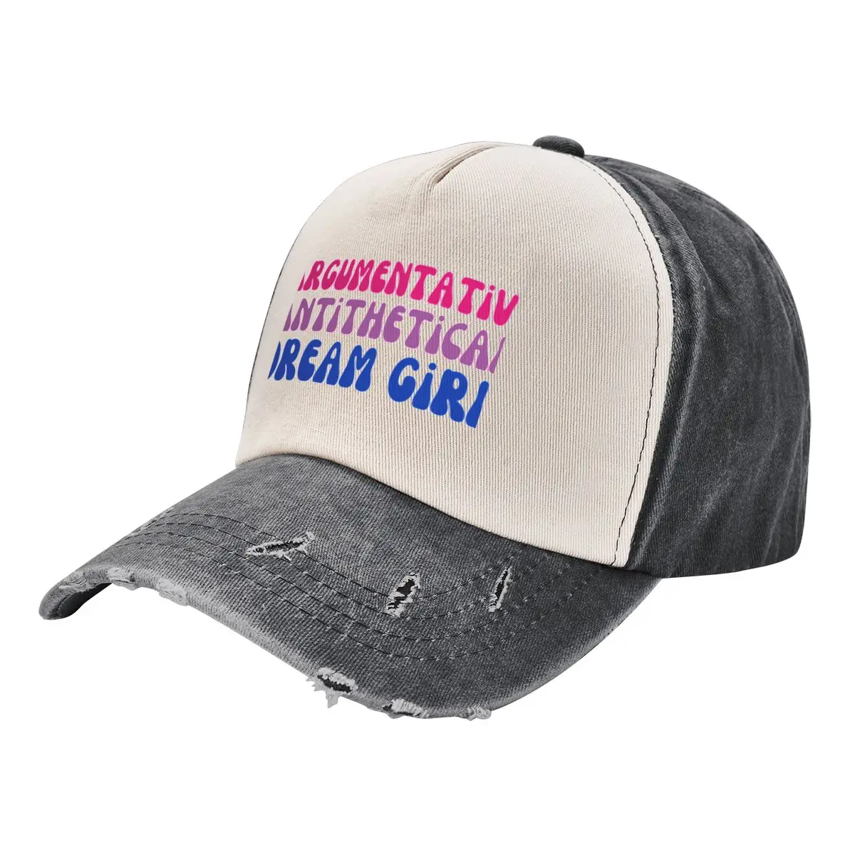 argumentative antithetical dream girl - bisexual Baseball Cap custom Hat birthday Luxury Woman Men's