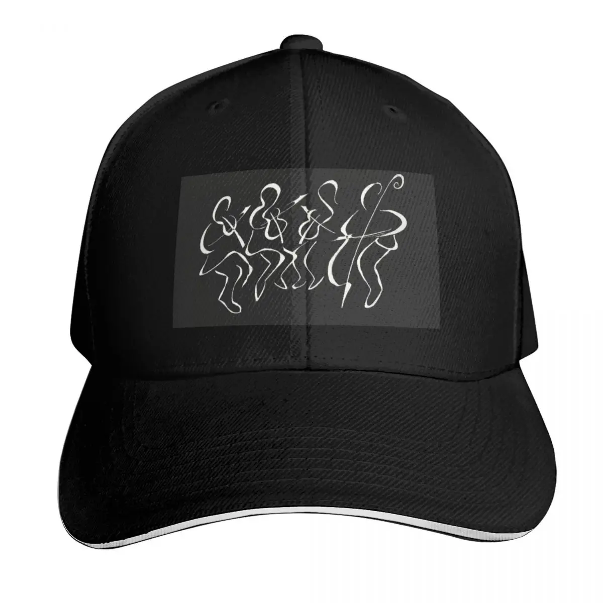 String Quartet Baseball Cap Moisture Wicking Quick Dry Curved Brim Classic Fit Low Profile Unstructured