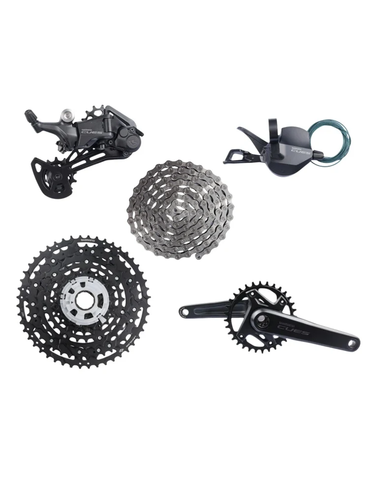 AliExpress Shimano CUES U6000 Set SL-U6000 1x10s Right RD-U6000 FC-U6000 170mm 175mm LG300 11-48T CN-LG500 For Mountain Bike Original Kit