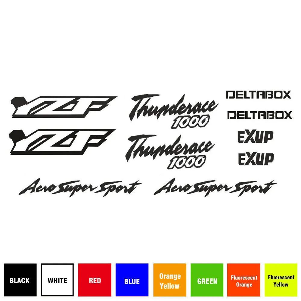 Kit Compatible For Thunderace YZF 1000 MotoBike Graphic Sticker Decal Set