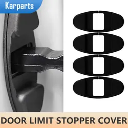 4Pcs ABS Car Door Limiting Stopper Covers Protection Cap Case for Honda Accord Civic CRV City Fit HRV Odyssey Accessories