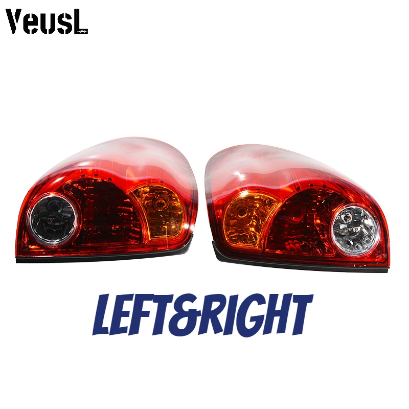 Left&Right Car Rear Lamp Tail Lights Brake With Wire Replacement Smoke Car Taillights for Mitsubishi L200 Triton Colt 2005-2016