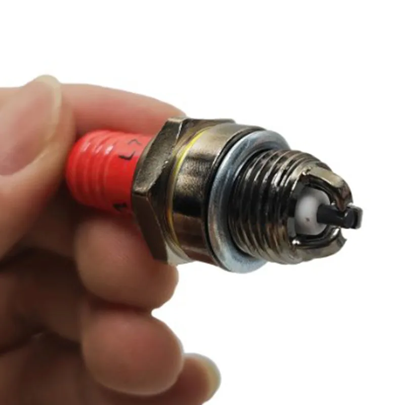 1-10PCS High-Performance Spark Plug L7TJC 3-sided Pole for Gasoline Chainsaw and Brush Cutter Garden Power Tool Accessories