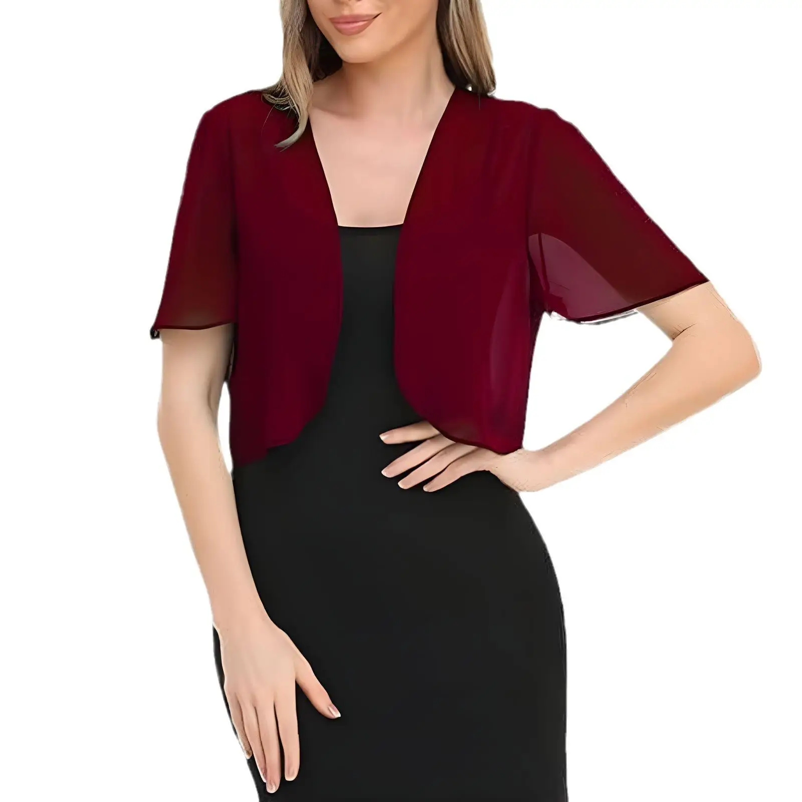 Women's ort Sve Open Cardigan Jaet Loose Fit Polyester Fiber Summer 2025 Faion Sle Casual Lace irt/Skirt