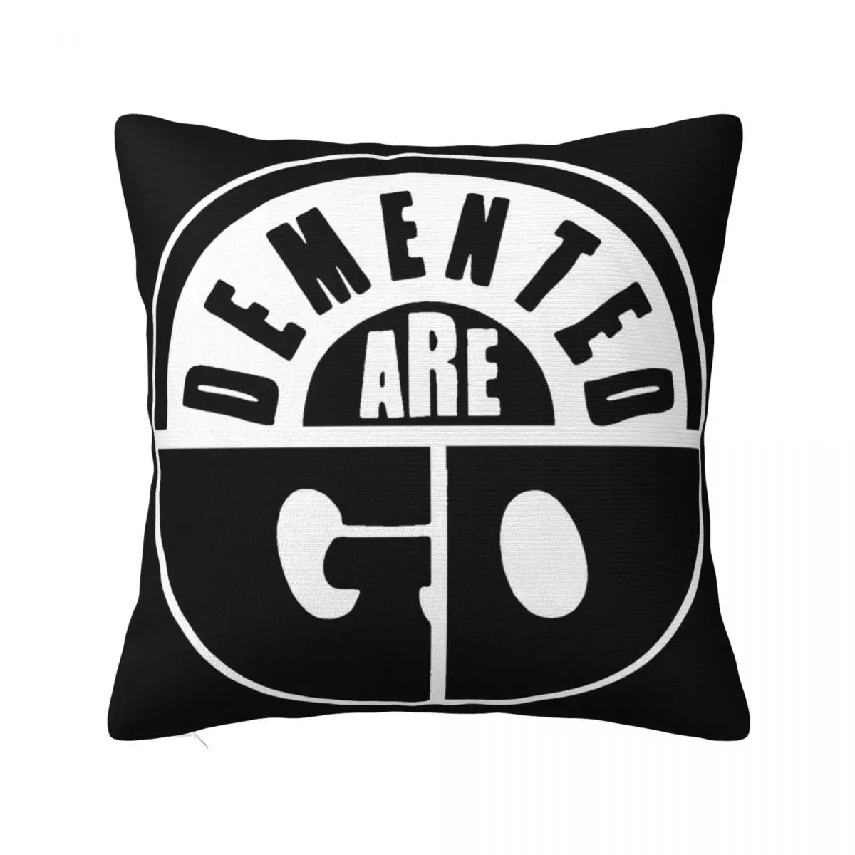 New Demented Are Go Psychobilly Pillowcase Cushion Soft Pillowcase Cushion Decorative Pillowcase Customizable