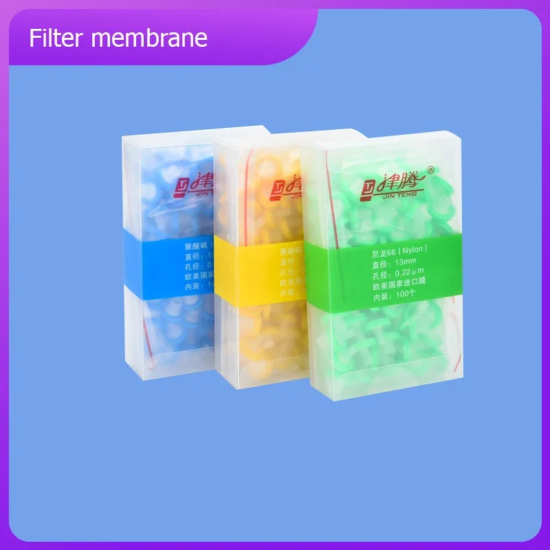 Disposable Syringe Filter Nylon/Organic /PTFE/PES 13MM/25MM Micron Microporous Phase Needle Filtration Needle Filter