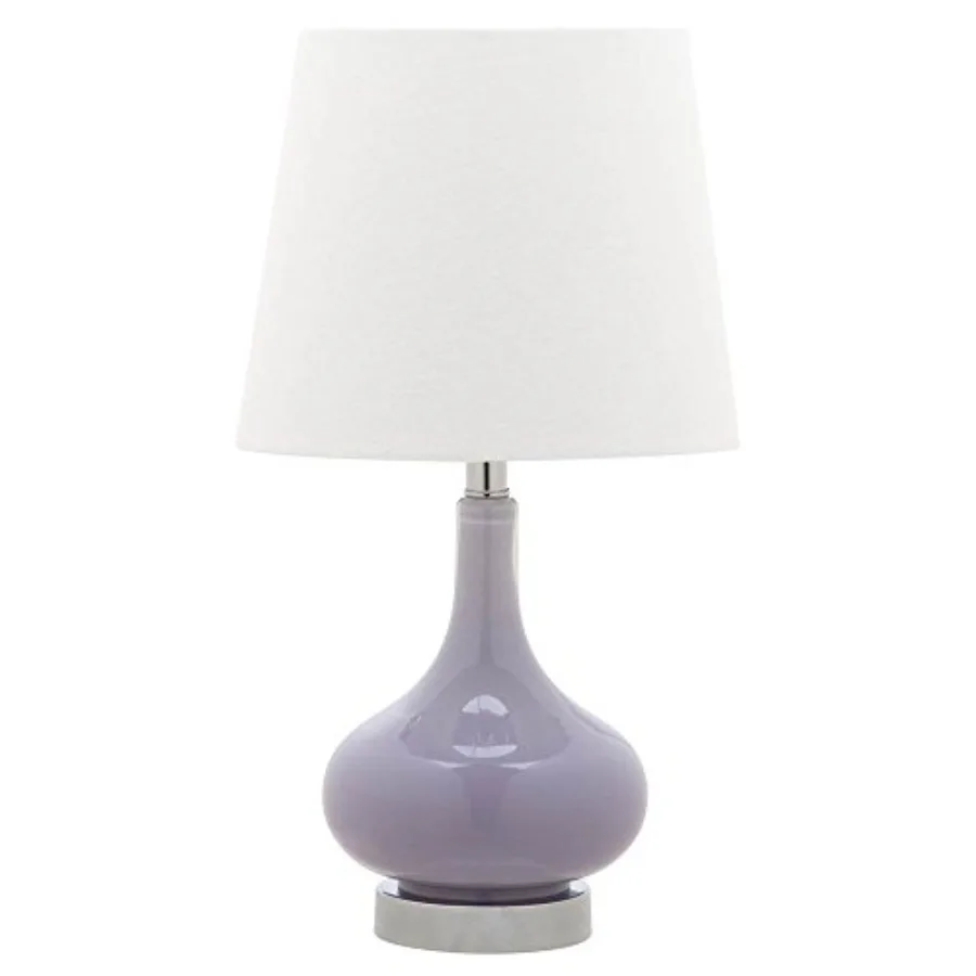 

Lighting Collection Amy Gourd 18-inch Bedroom Living Room Home Office Desk Nightstand Table Lamp LED Bulb Included