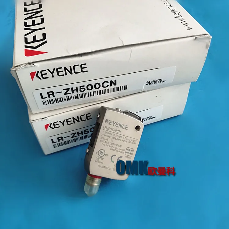 

KEYENCE Photoelectric Switch LR-ZH500CN Laser Sensor Reflection M8 Plug Type Detection 500mm