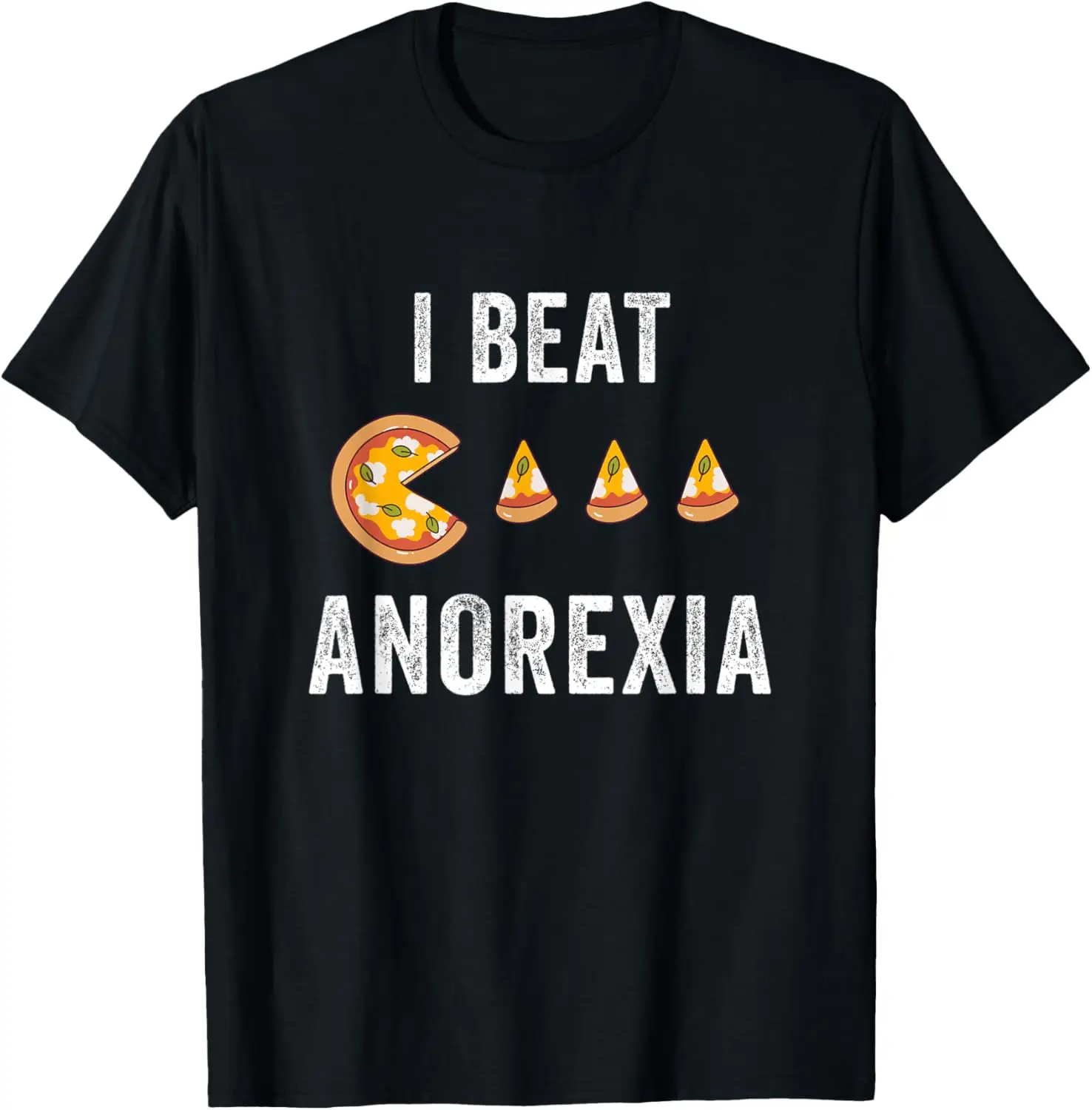 I Beat Survived Anorexia Awarenes happy pi Pizza day Women T-Shirt