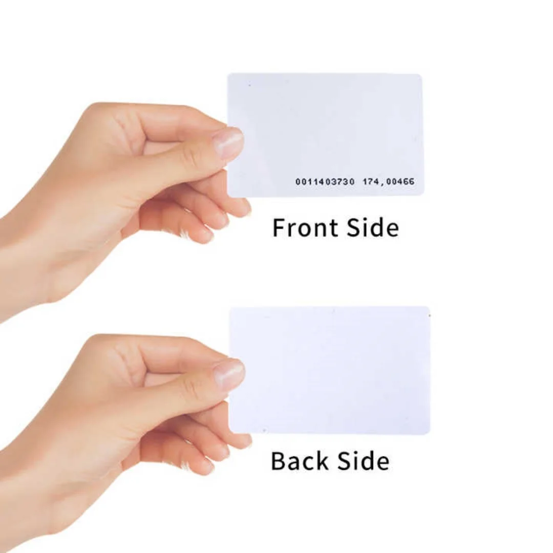 

10 шт., тонкая RFID-карта 125 кГц — бесконтактная карта доступа из ПВХ только для чтения для посещаемости, транспорта, билетов на мероприятиях