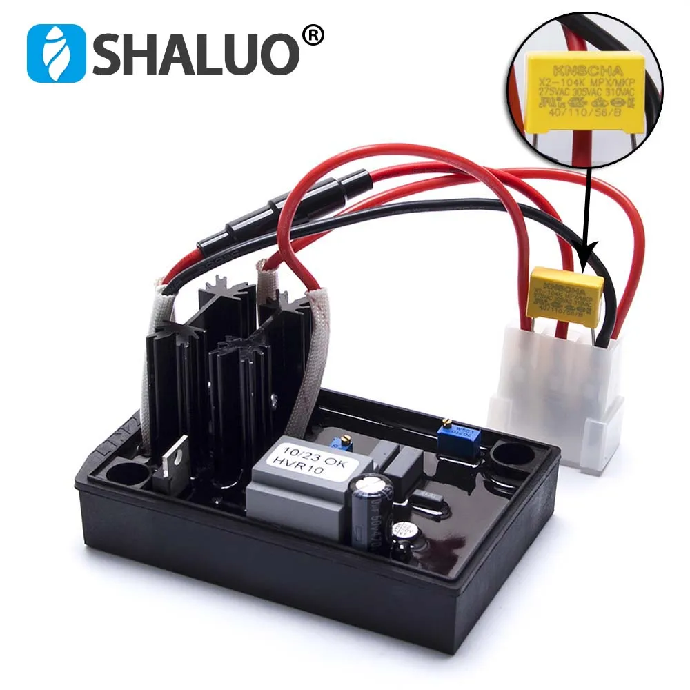 

HVR10 HVR-10 AVR Automatic Voltage Regulator Stabilize Module Circuit Board Adjustment For LINZ Diesel Generator Parts