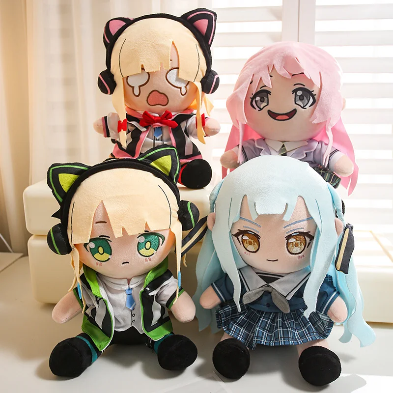 

Chihaya Anon Plush Toy BanG Dream! It's MyGO Anime Stuffed Plushies Soft Cute Wakaba Mutsumi Oblivionis Doll with School Uniform