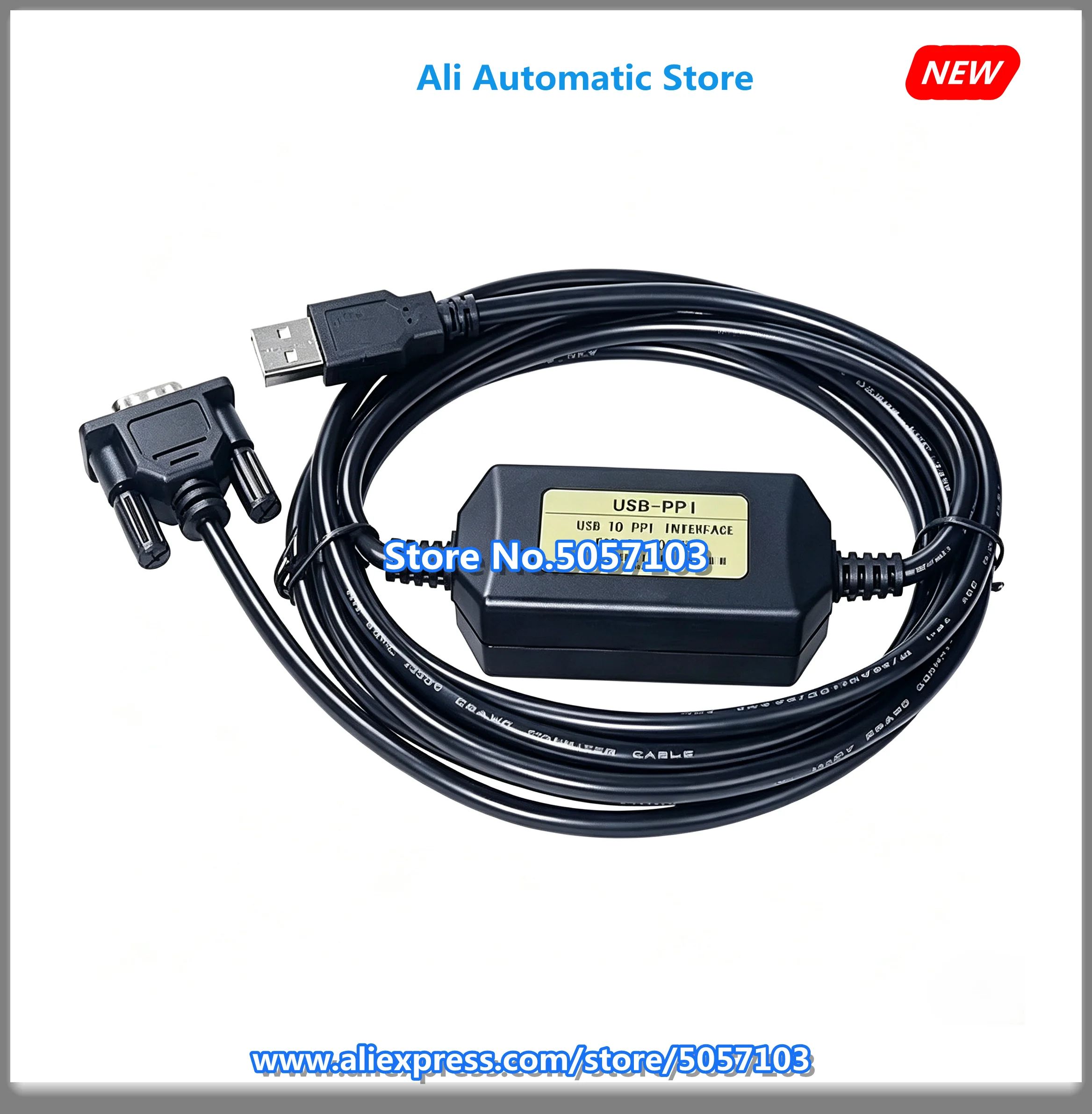 USB-PPI Photoelectric Lsolation S7-200 Programming Cable