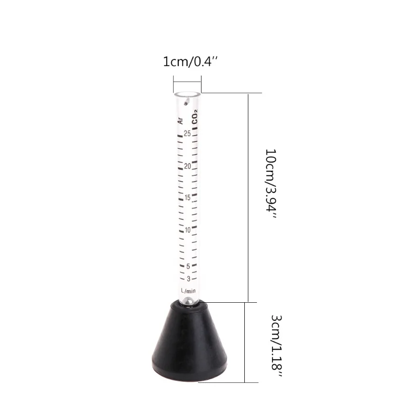 1PC Argon Co2 Gas Flow Meter Measuring Tester Flowmeter for Mig for Welder Tig for Welder New Arrival High Quality