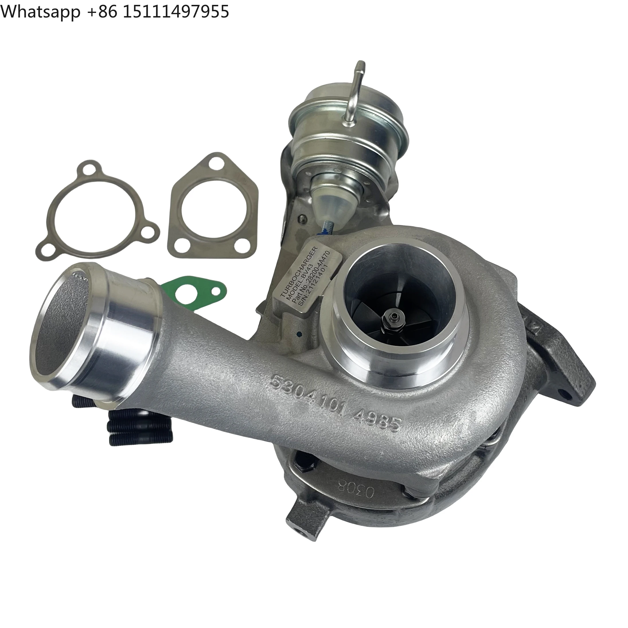 

Turbocharger BV43 28200-4A470 for KIA Sorento 2.5 CRDi 125 Kw 170 HP D4CB 2500 Ccm 2006