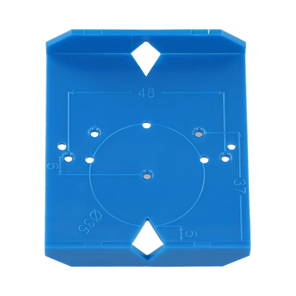 Hinge Hole Locator Drill Guide Template Carpentry Projects High Drilling Efficiency Cemented Carbide Drill Bit