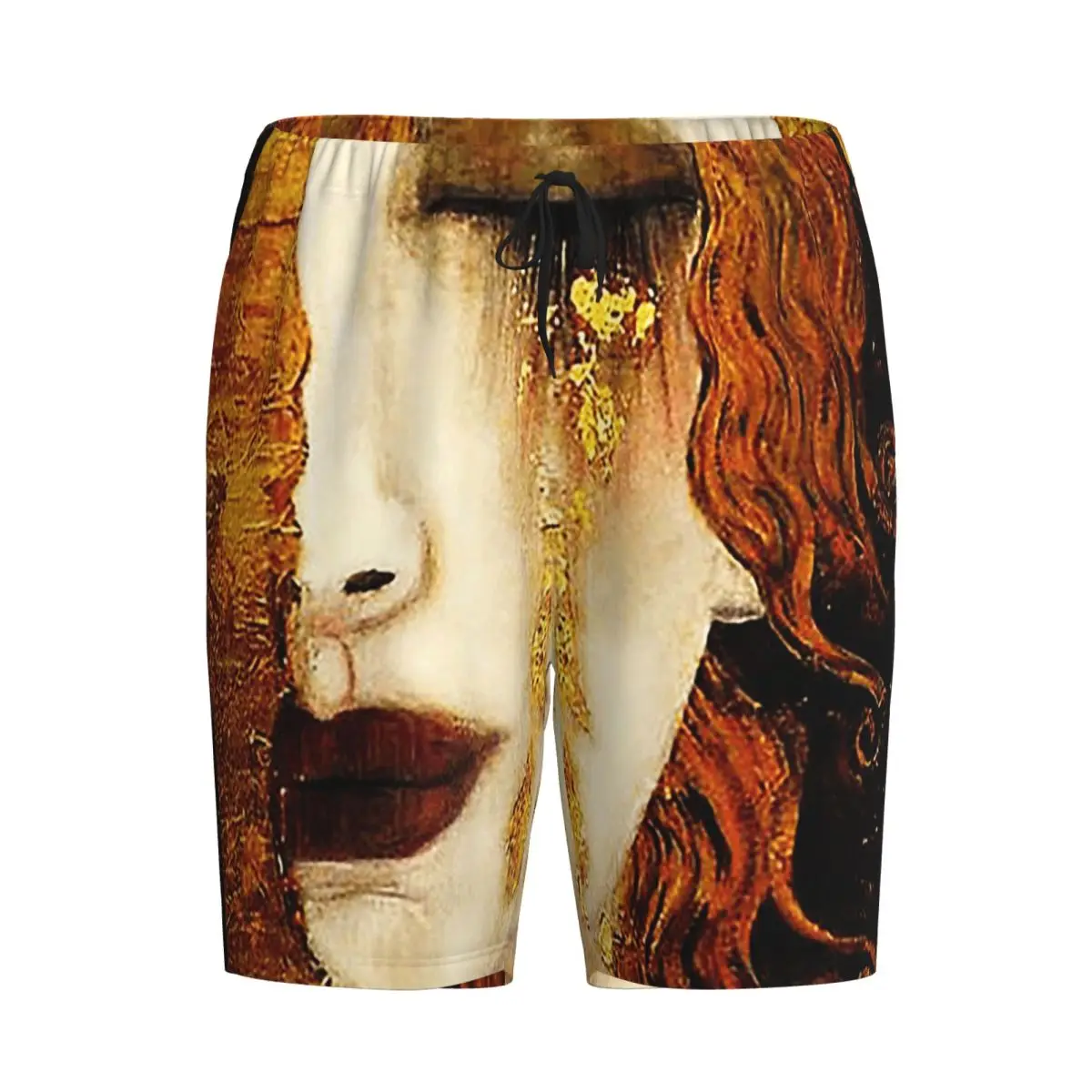 

Мужские пижамные штаны Custom Klimt Golden T Shorts: брюки для сна и отдыха