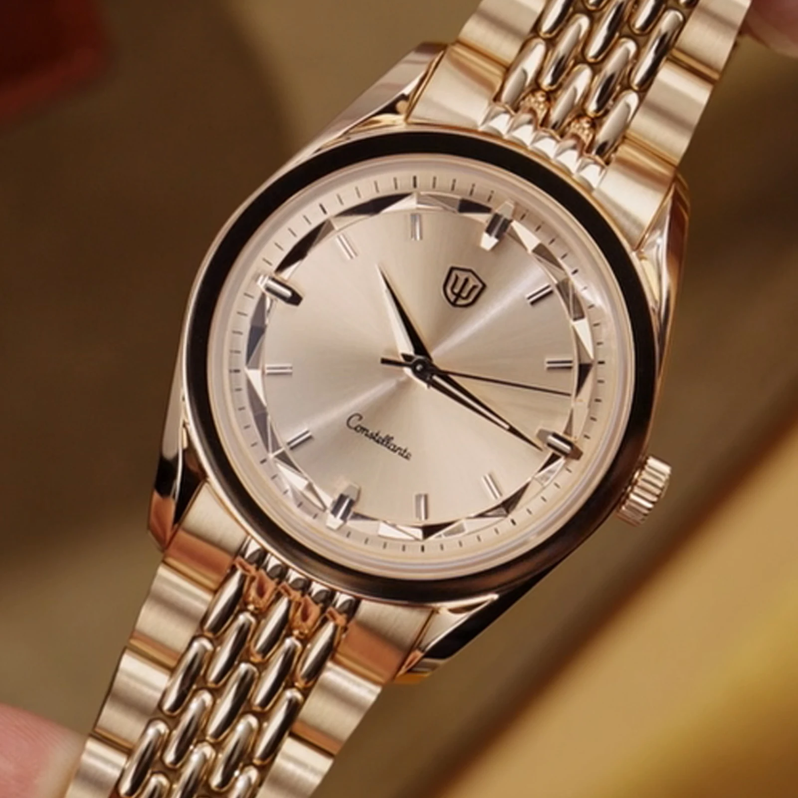 Watchdives WD1954 Rose Gold Watch VH31/VH60 Sweep Second Movement