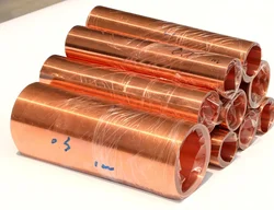 Length/1000mm Thickness 0.05/0.1/0.2/0.3/0.4mm Width/10/20/30/40/50mm Copper Belt Cu Metal Sheet Foil Plate Strip Home DIY Metal