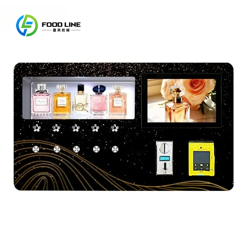 

Customized Commercial Wall Mount Cologne Spray Vending Machine Perfume Cologne Retail Sale